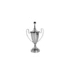 Nickel Trophy Lamp-Cream