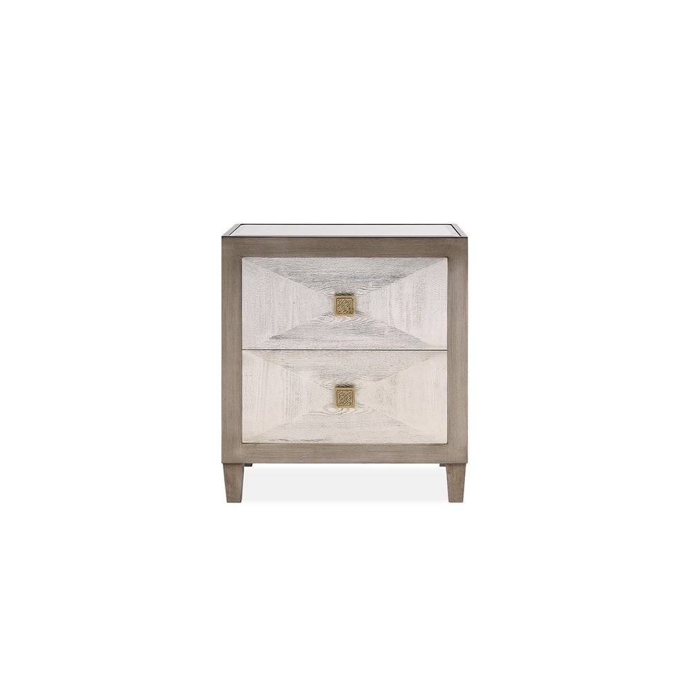 Nova 2 Drawer End Table