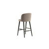 Nova Breakfast Bar Stool - Grey Velvet (set of 3)