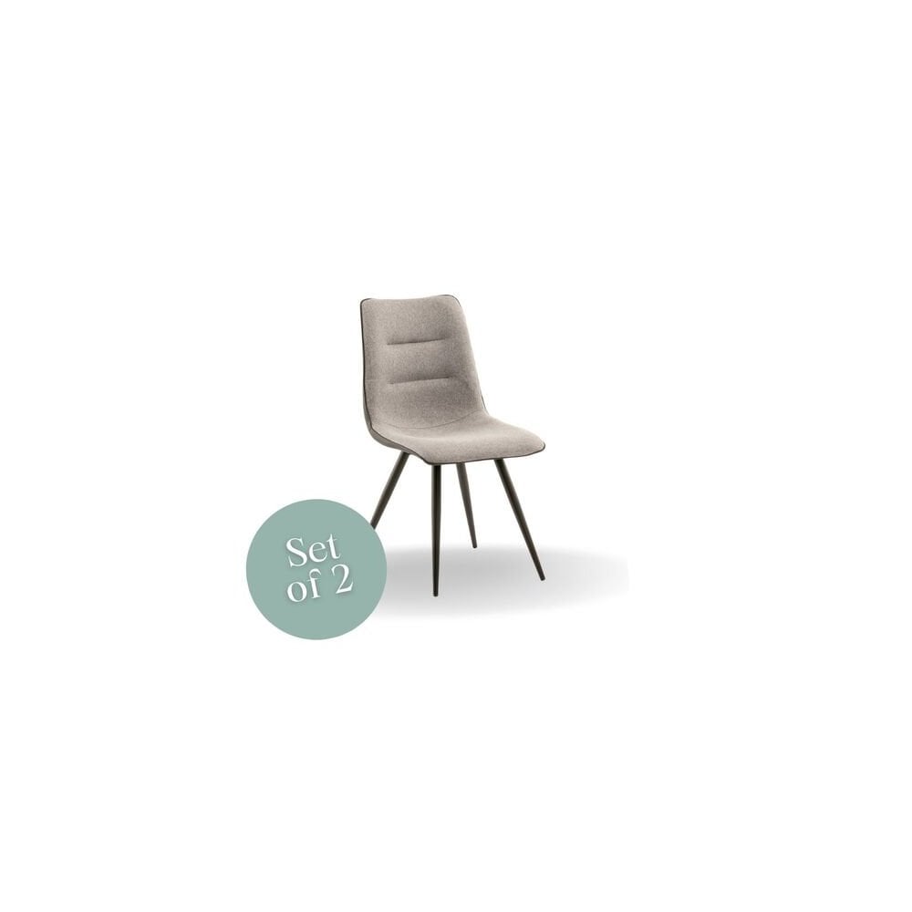 Nuna Dining Chair - Grey (Set of 2)