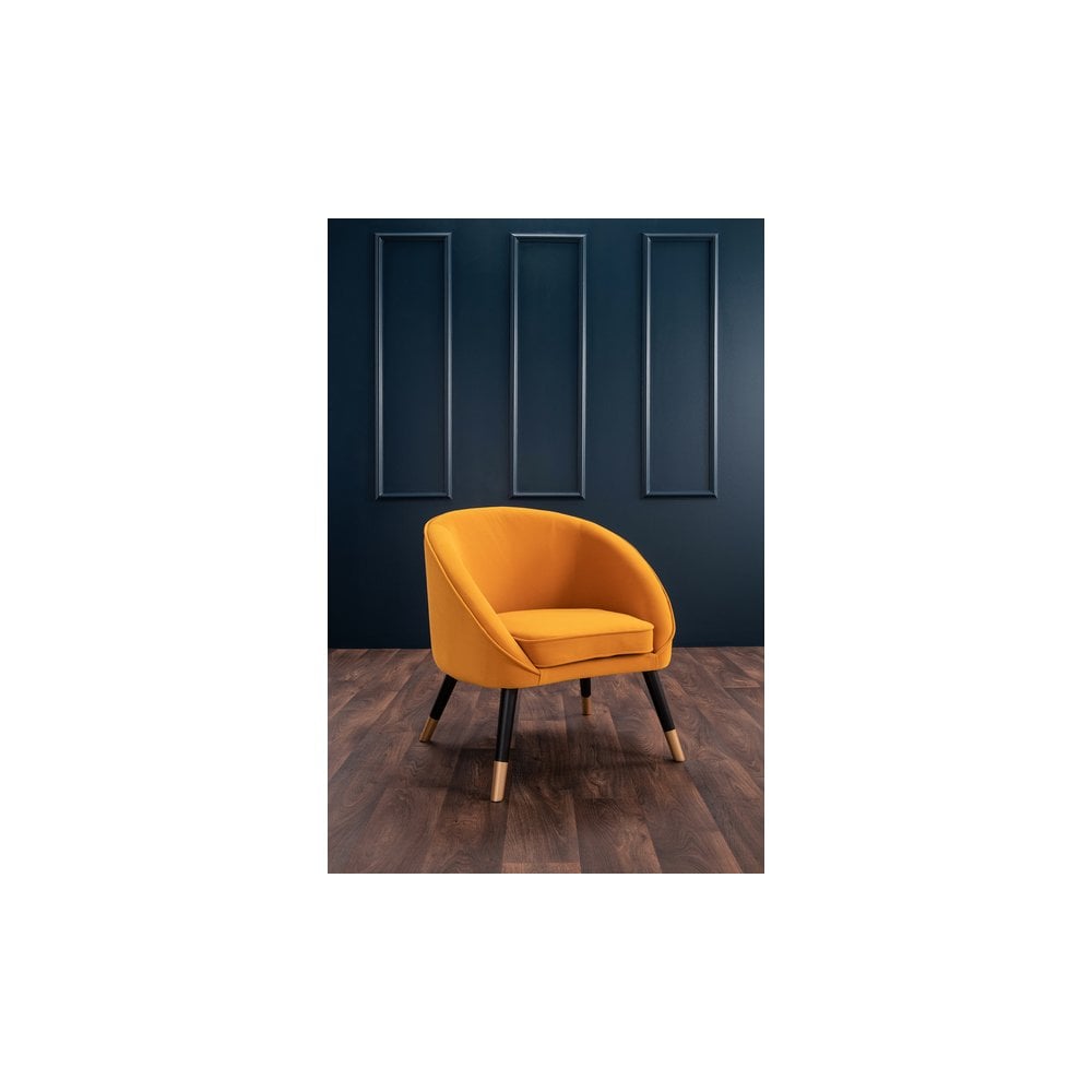 Oakley Tub Chair-Mustard