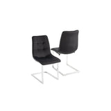 Ollie Dining Chair - Black (Set of 2)