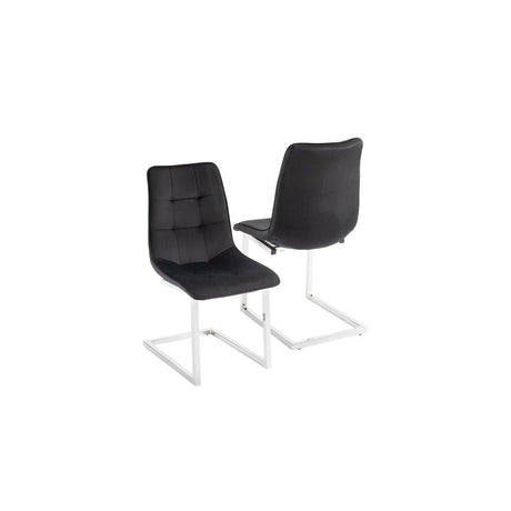 Ollie Dining Chair - Black (Set of 2)