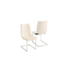 Ollie Dining Chair - Cream (Set of 2)