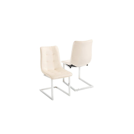 Ollie Dining Chair - Cream (Set of 2)