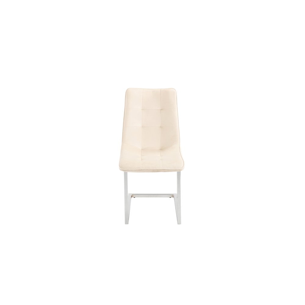 Ollie Dining Chair - Cream (Set of 2)