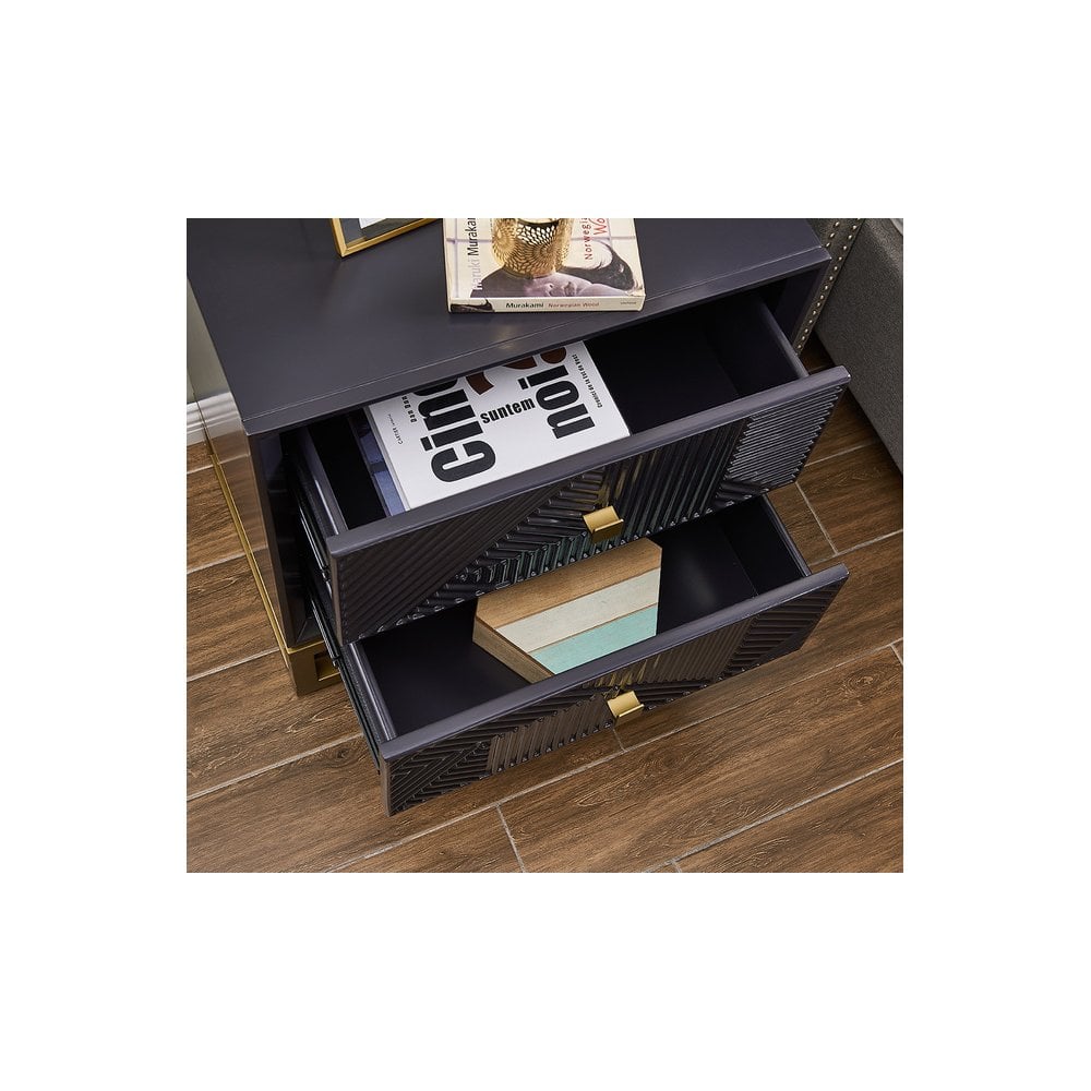 Orlando 2 Door Side Table