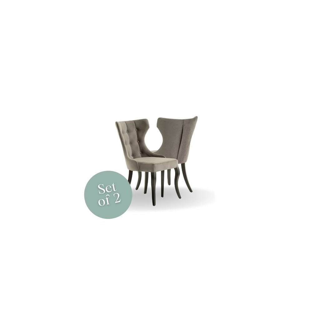 Oslo Chair - Grey (Set of 2)