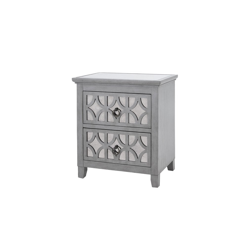 Russell 2 Drawer End Table