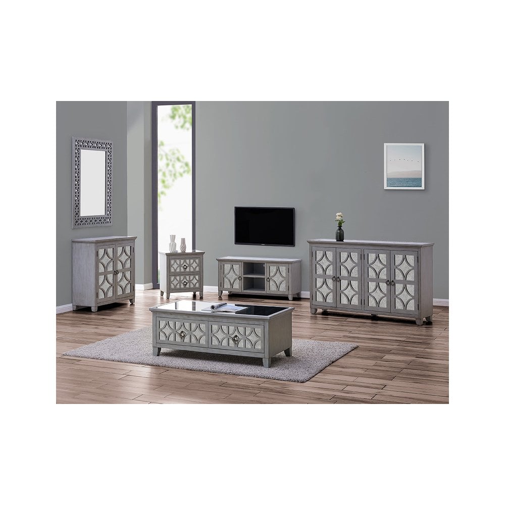 Russell 2 Drawer End Table