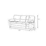 Andreas 3 Seater