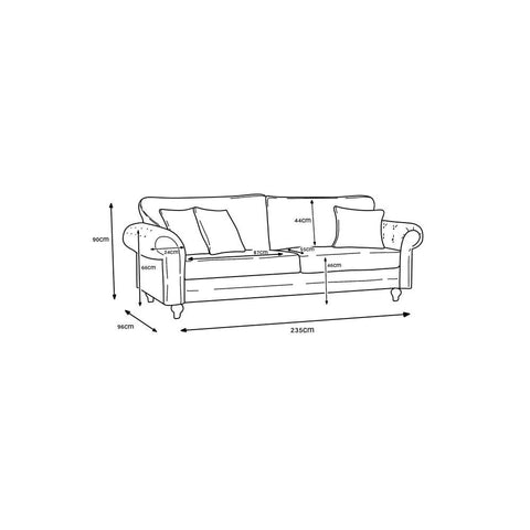 Chelsea 4 Seater