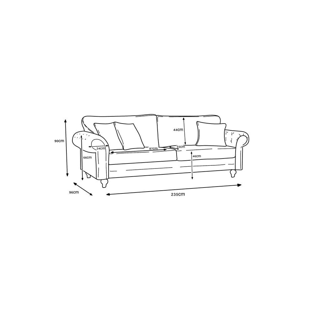 Chelsea 4 Seater