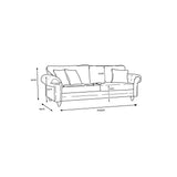 Chelsea 4 Seater