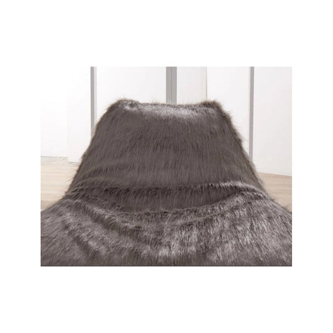 Faux Sheepskin Bean Bag