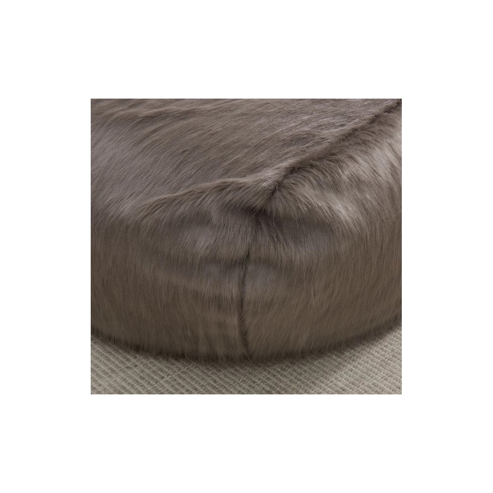 Faux Sheepskin Bean Bag