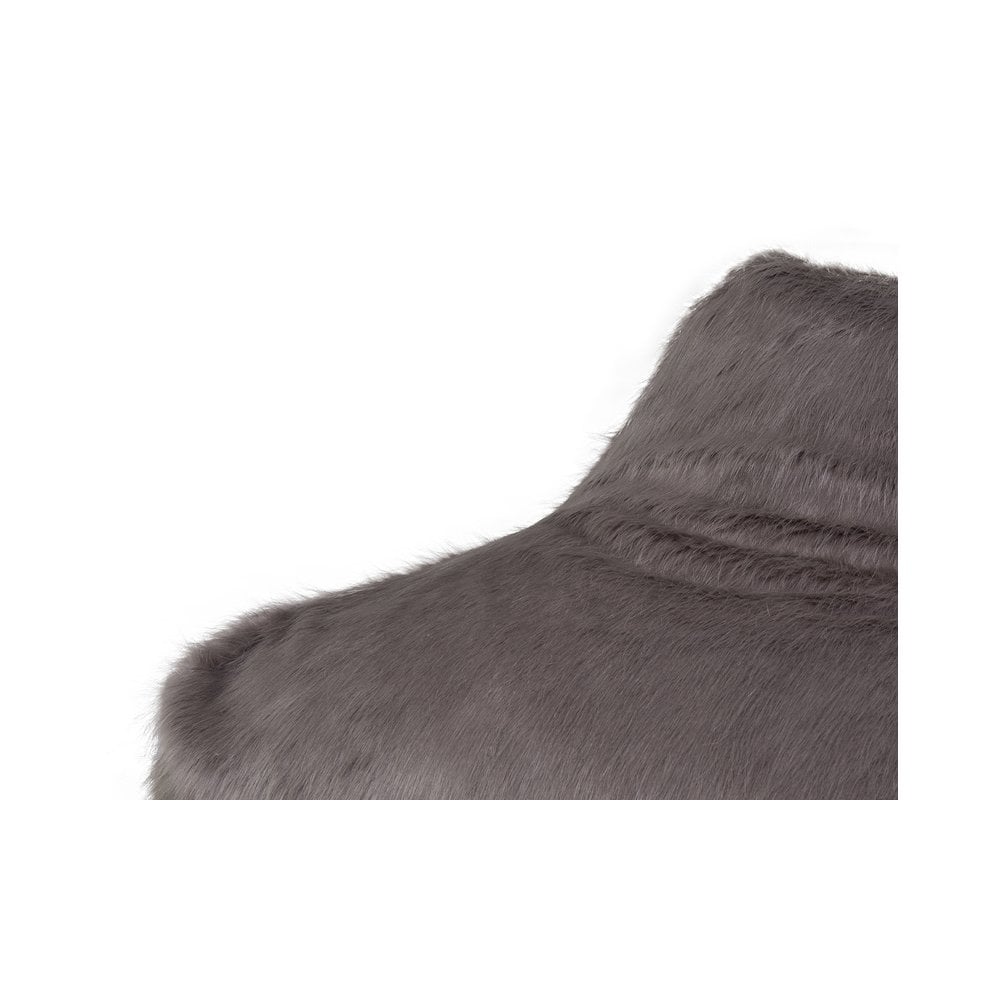 Faux Sheepskin Bean Bag