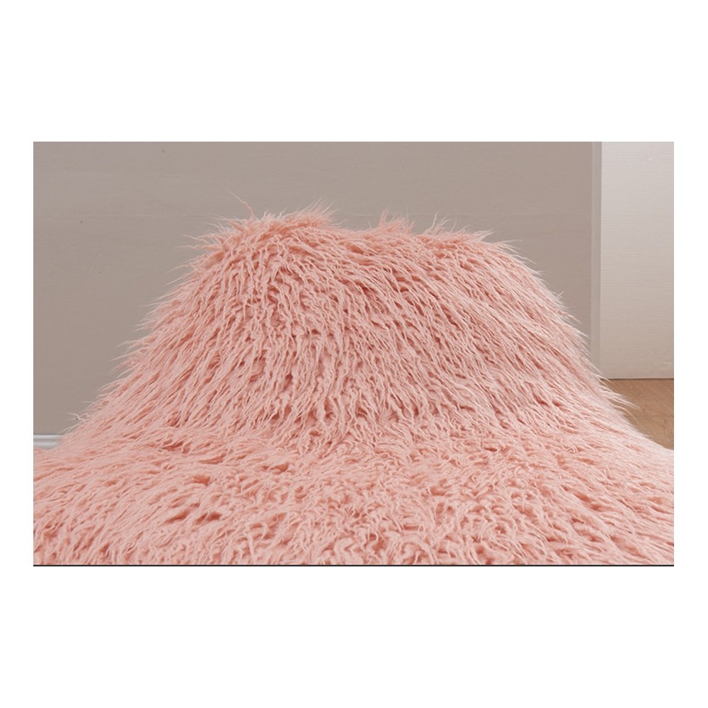 Faux Sheepskin Bean Bag