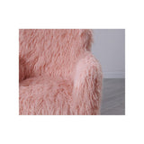 Heavy Shag Faux Sheepskin Tub Chair