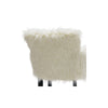 Heavy Shag Faux Sheepskin Tub Chair