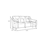 Naples 3 Seater Sofa