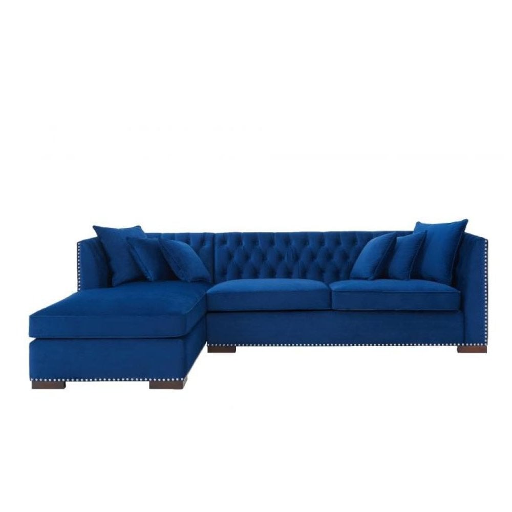 Royal Blue Chester Corner Suite