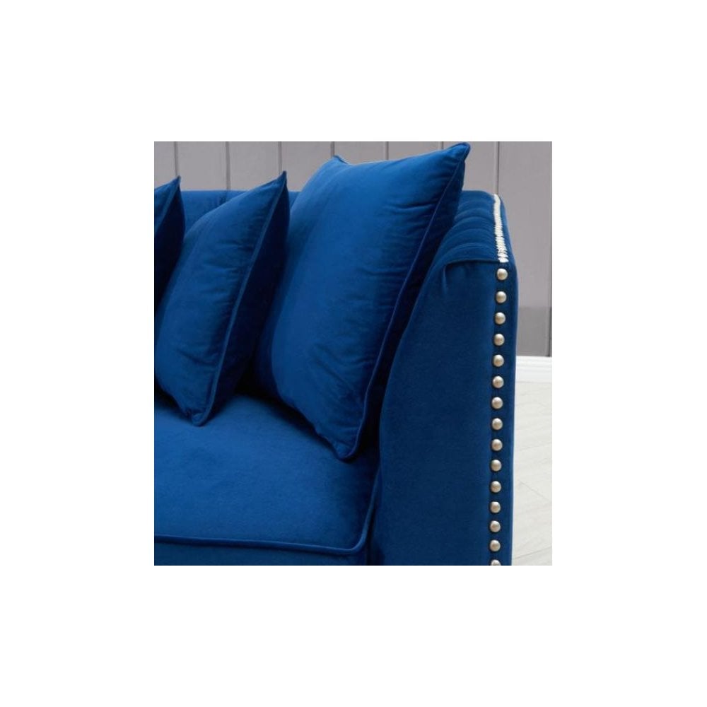 Royal Blue Chester Corner Suite