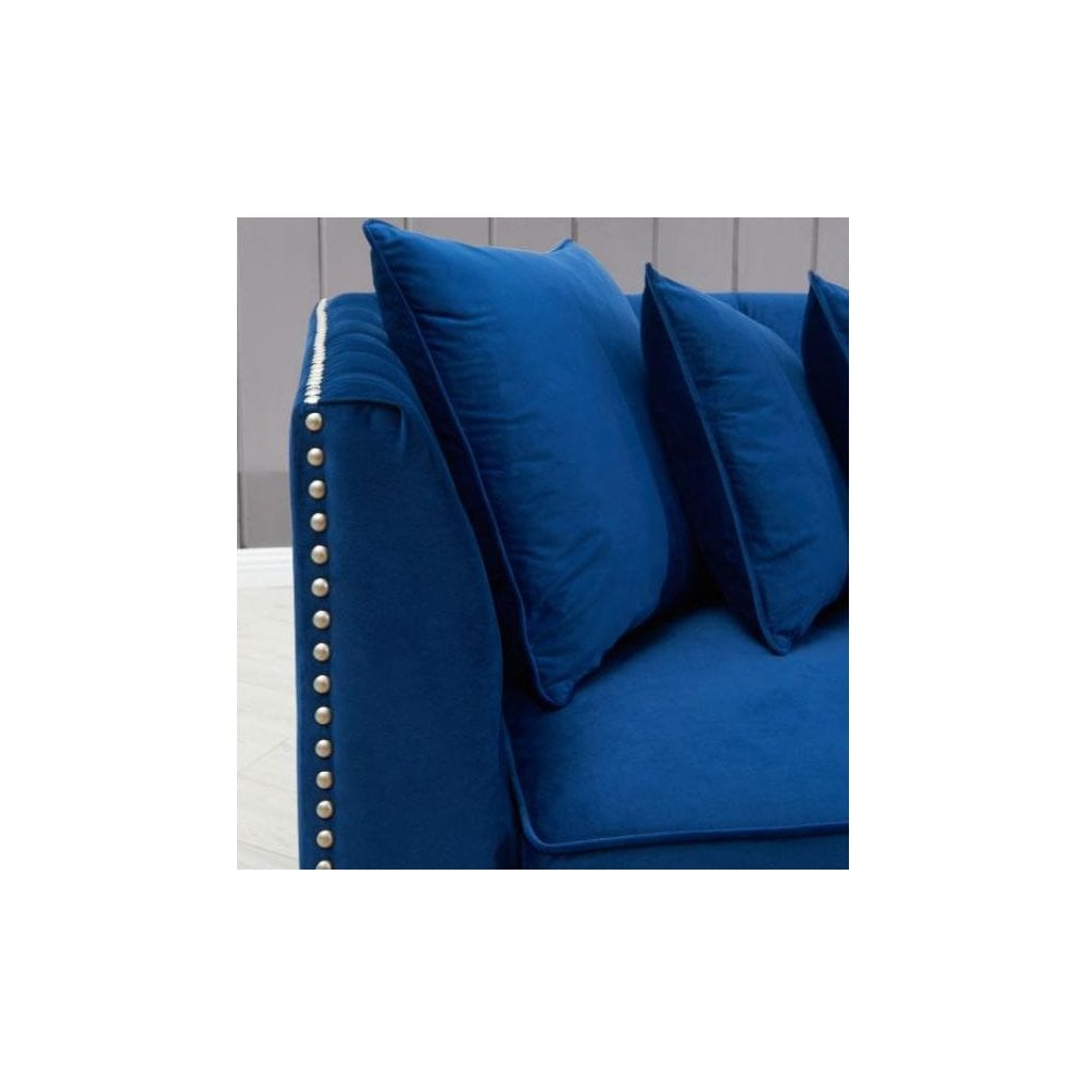 Royal Blue Chester Corner Suite