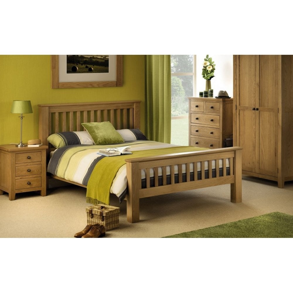 Amsterdam Oak Bed Hfe