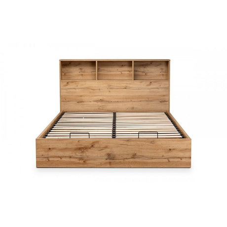 Bali Ottoman Storage - Light Oak