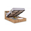 Bali Ottoman Storage - Grey Oak