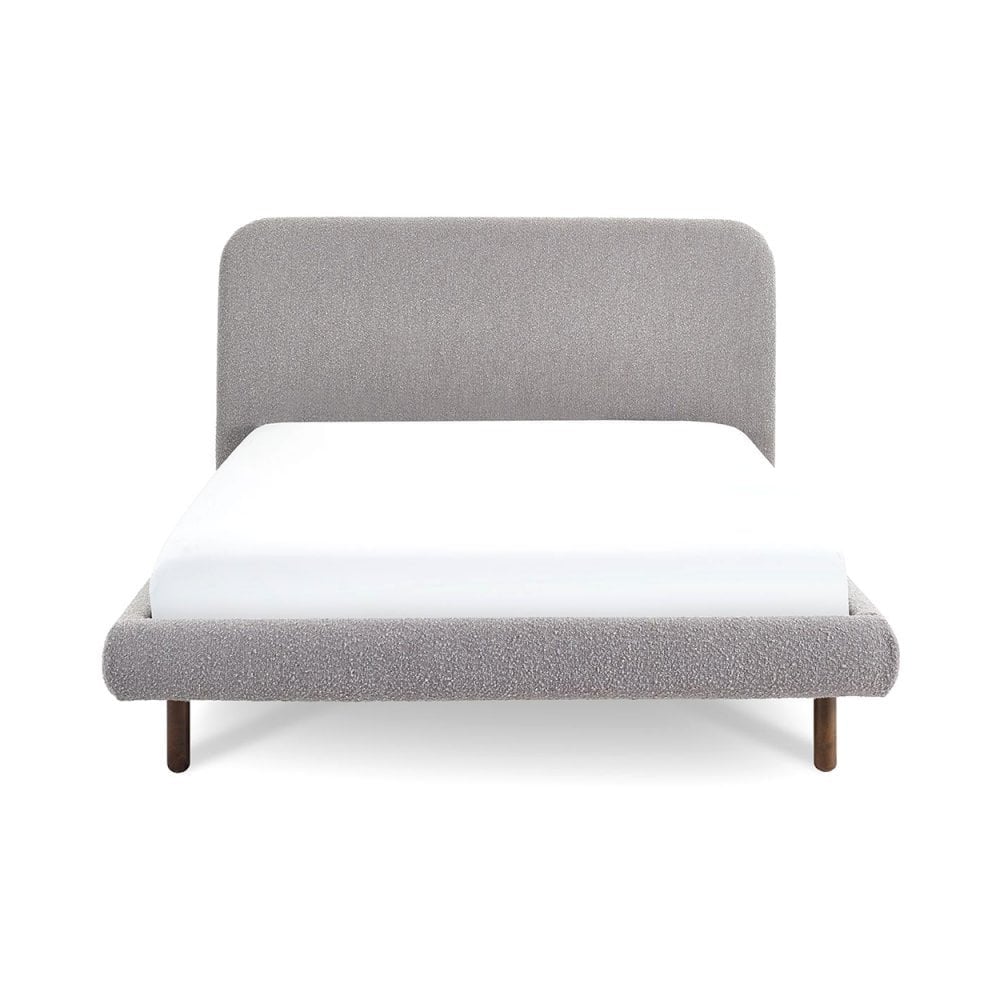 Hannah Bed - Grey Boucle
