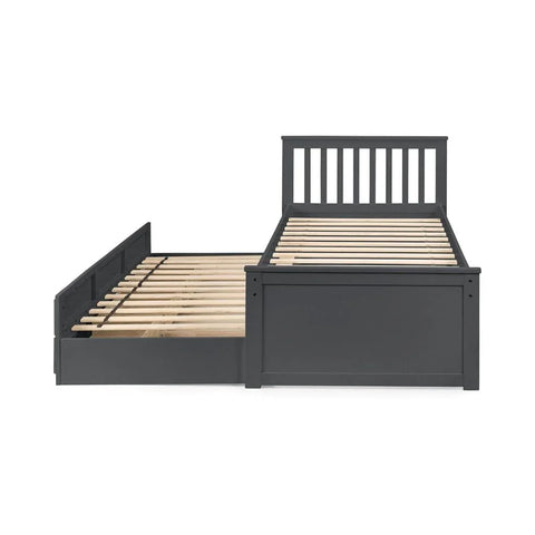 Maisie Bed With Underbed And Drawers - Anthracite