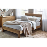 Memphis Limed Oak Bed