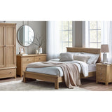 Memphis Limed Oak Bed