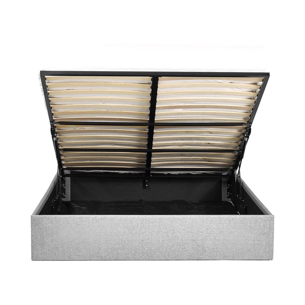 Merida Lift-up Storage Bed - Grey