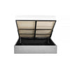 Merida Lift-up Storage Bed - Grey