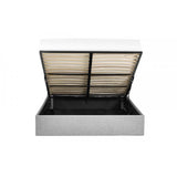 Merida Lift-up Storage Bed - Grey