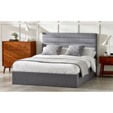 Merida Lift-up Storage Bed - Grey