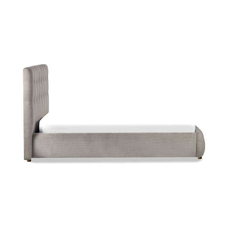 Odette Bed - Light Taupe