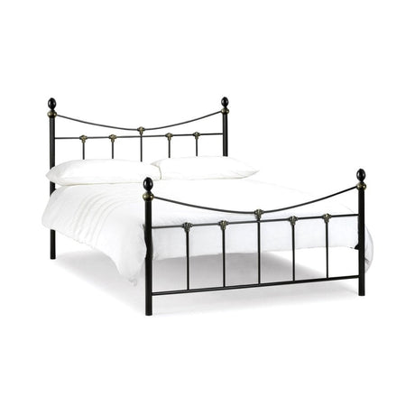 Rebecca Bed Black/Gold