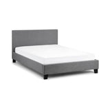 Rialto Light Grey Linen Bed