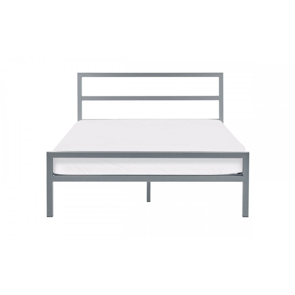 Soto Metal Bed - Silver