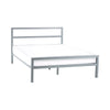Soto Metal Bed - Silver