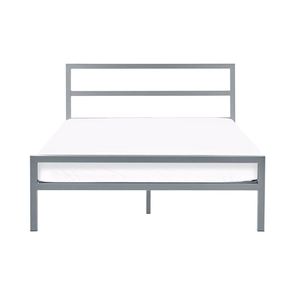 Soto Metal Bed - Silver