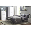 Soto Metal Bed - Silver