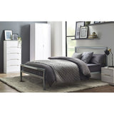 Soto Metal Bed - Silver