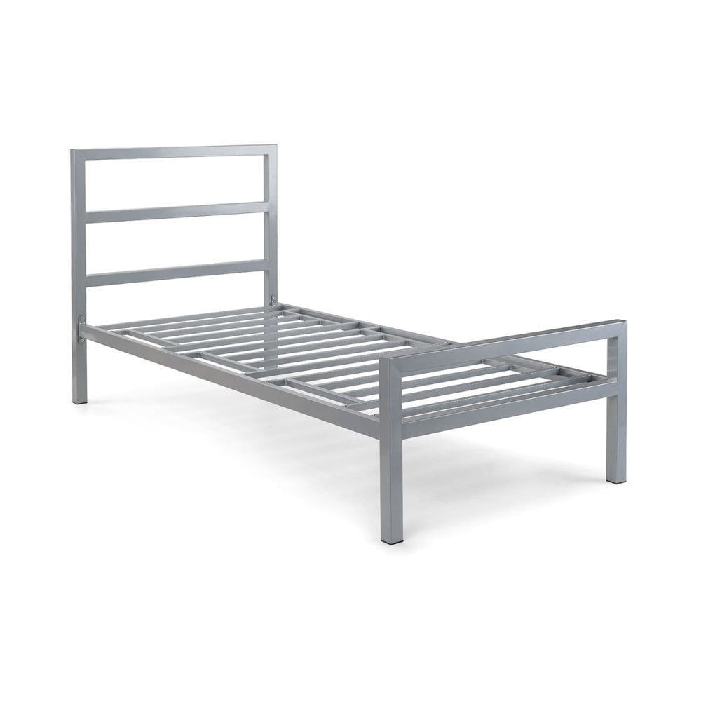 Soto Metal Bed - Silver