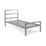 Soto Metal Bed - Silver