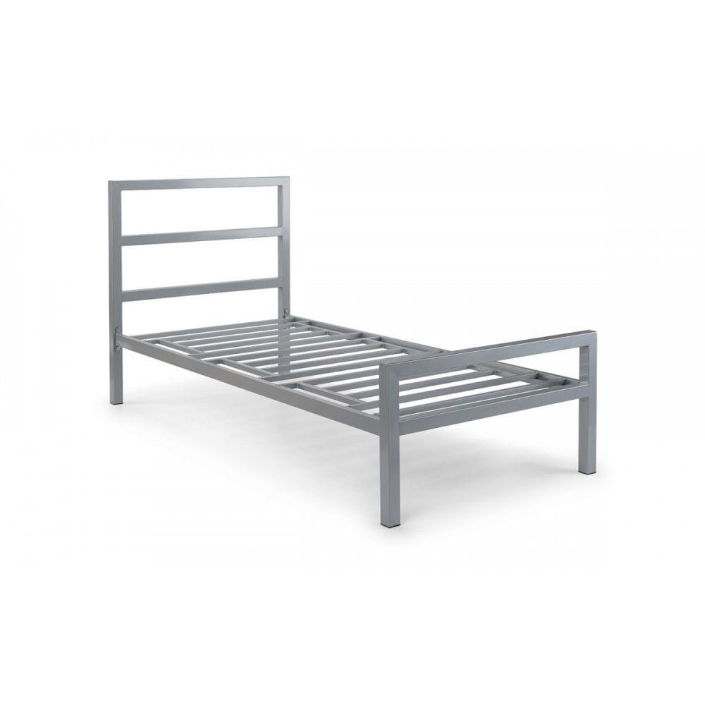 Soto Metal Bed - Silver
